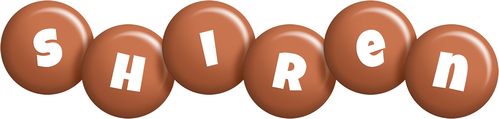 Shiren candy-brown logo