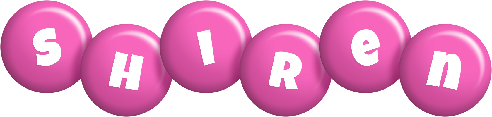 Shiren candy-pink logo