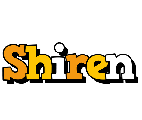 Shiren cartoon logo