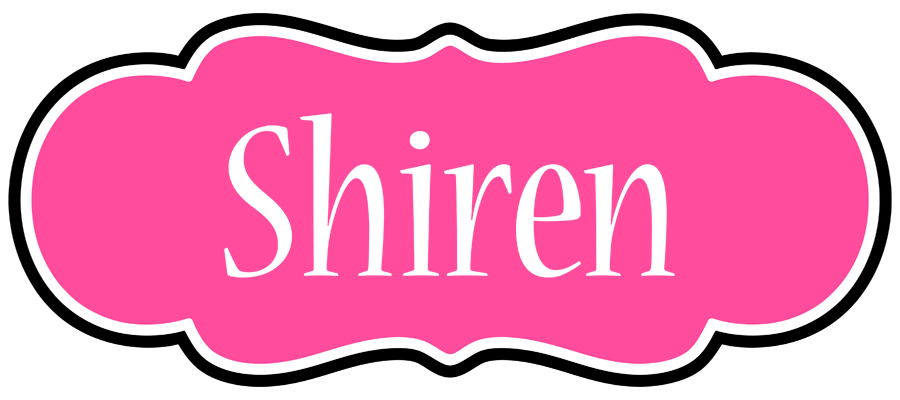 Shiren invitation logo