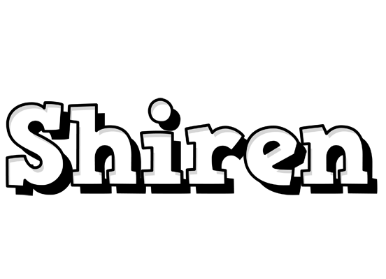 Shiren snowing logo