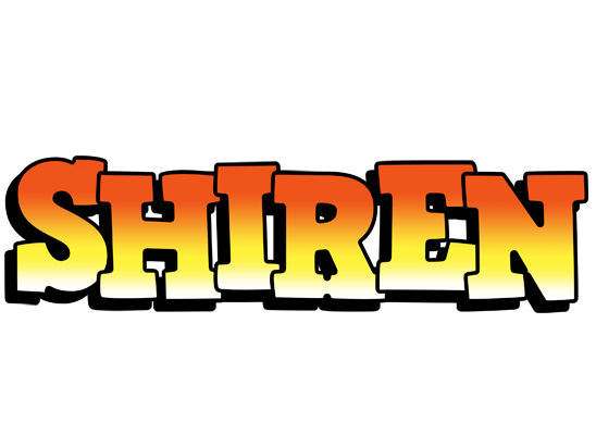 Shiren sunset logo