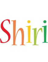 Shiri birthday logo