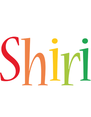 Shiri birthday logo