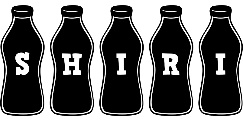 Shiri bottle logo