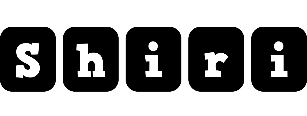 Shiri box logo