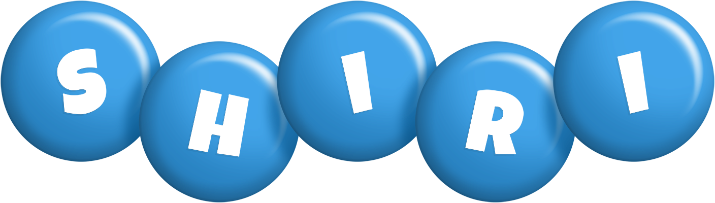 Shiri candy-blue logo