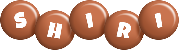 Shiri candy-brown logo