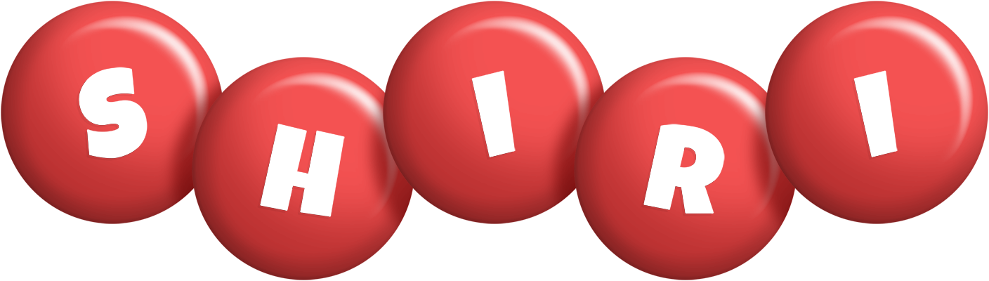 Shiri candy-red logo