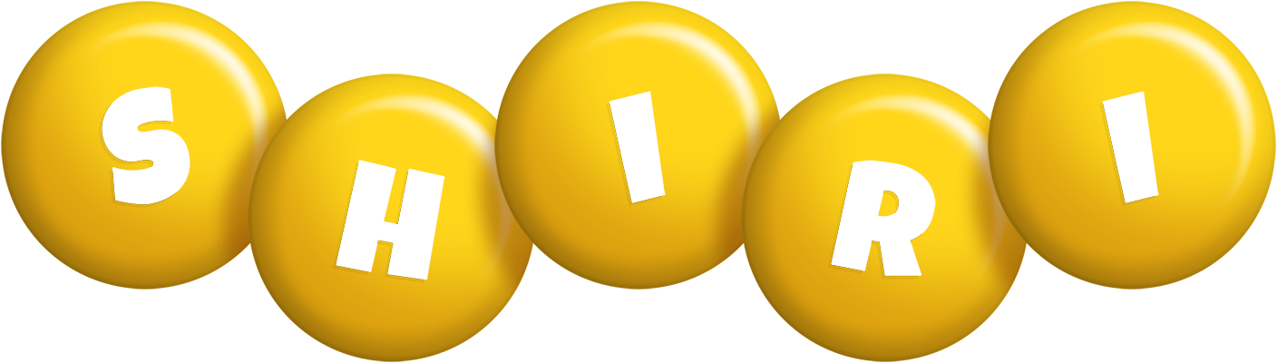 Shiri candy-yellow logo