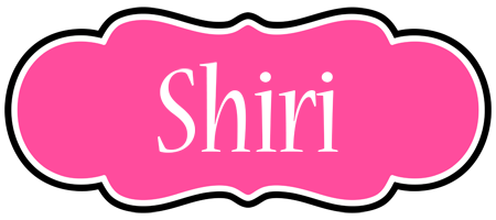 Shiri invitation logo