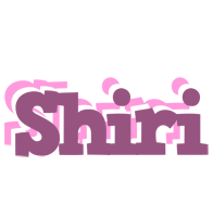 Shiri relaxing logo