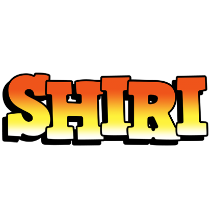 Shiri sunset logo