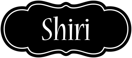 Shiri welcome logo