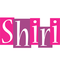 Shiri whine logo