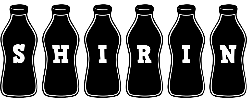 Shirin bottle logo