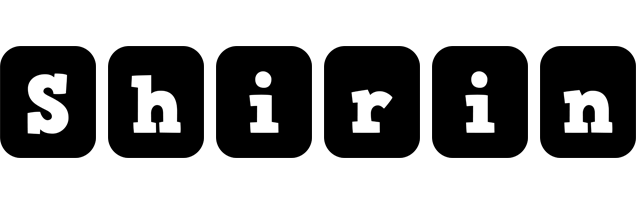 Shirin box logo