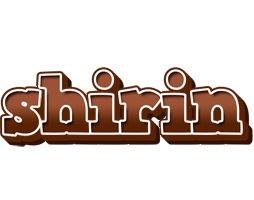 Shirin brownie logo