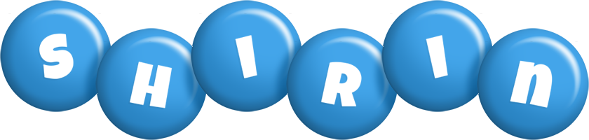 Shirin candy-blue logo