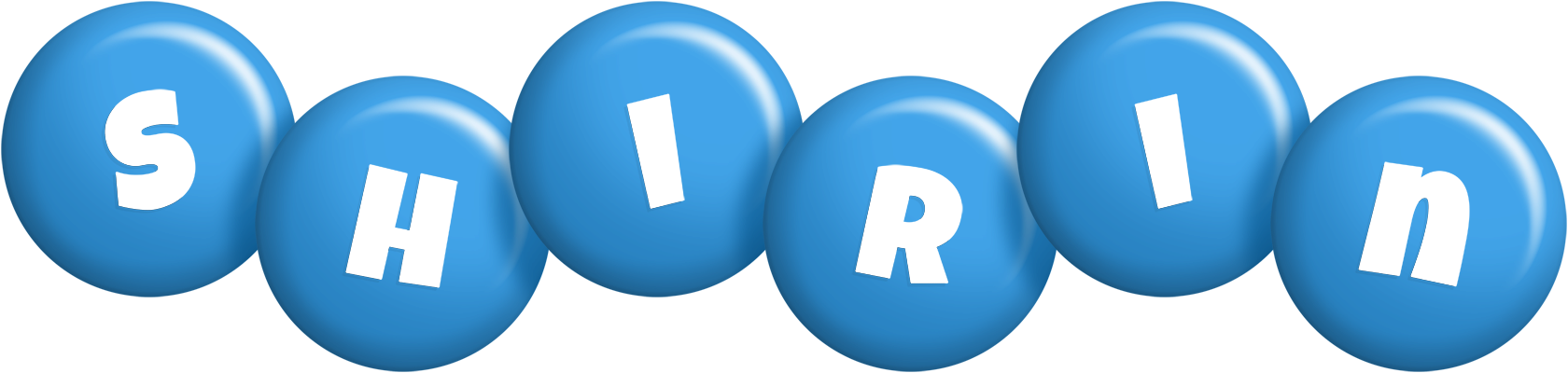 Shirin candy-blue logo