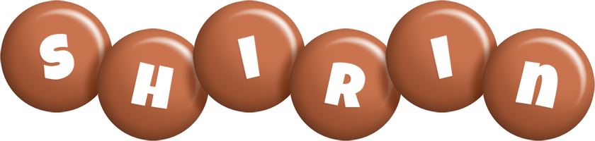 Shirin candy-brown logo