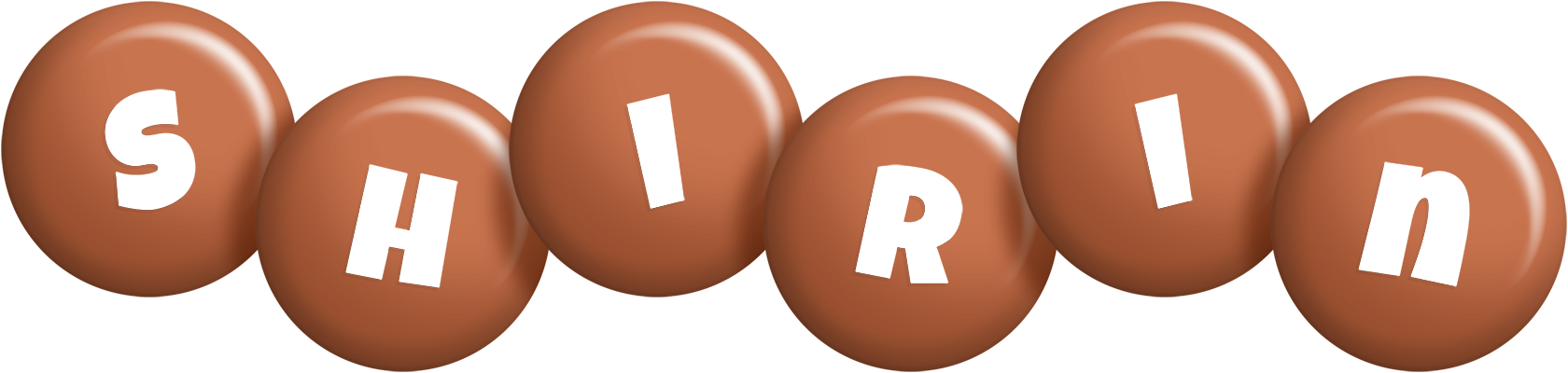 Shirin candy-brown logo