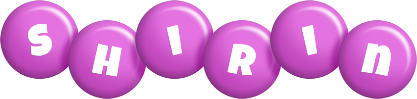 Shirin candy-purple logo