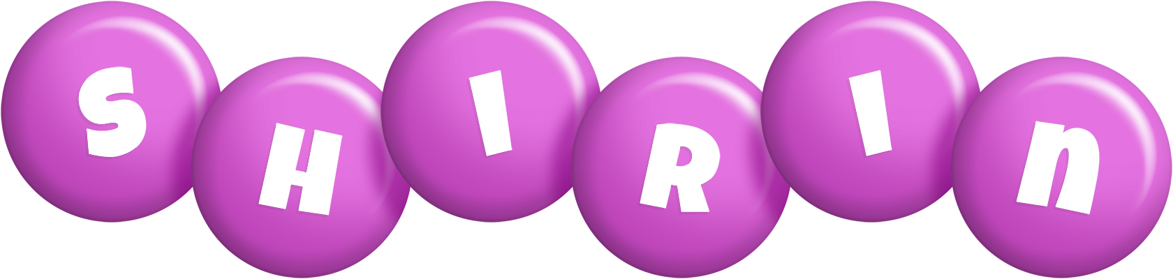 Shirin candy-purple logo
