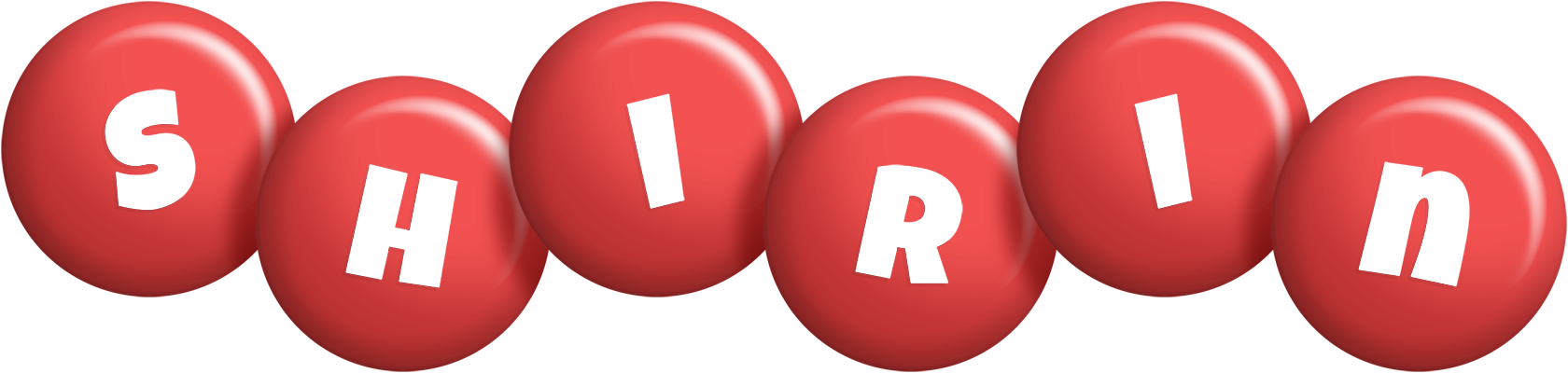 Shirin candy-red logo