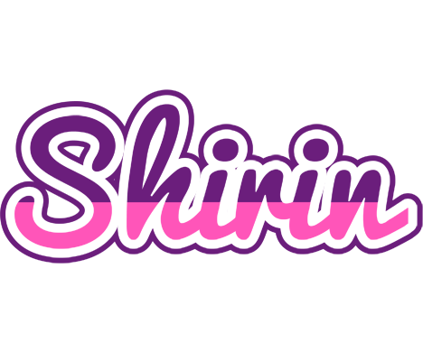 Shirin cheerful logo