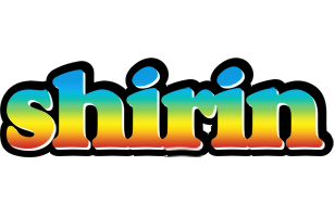 Shirin color logo