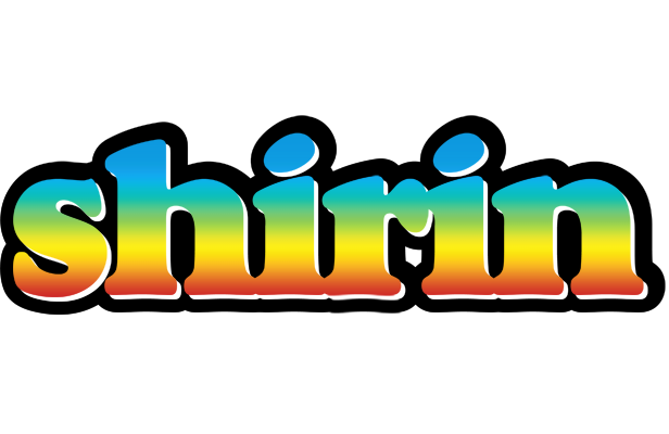 Shirin color logo
