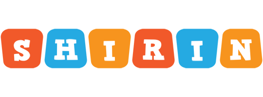 Shirin comics logo