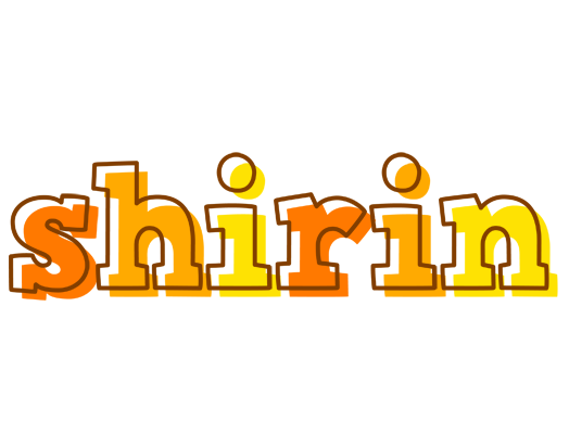 Shirin desert logo