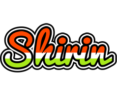Shirin exotic logo