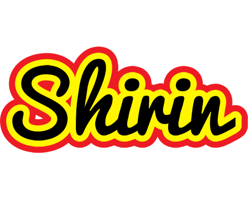 Shirin flaming logo