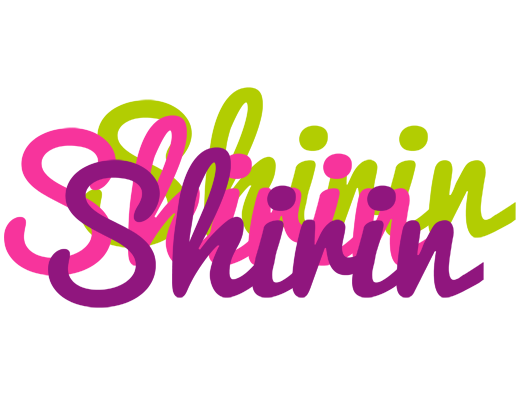 Shirin flowers logo