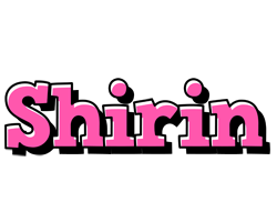 Shirin girlish logo