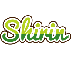 Shirin golfing logo