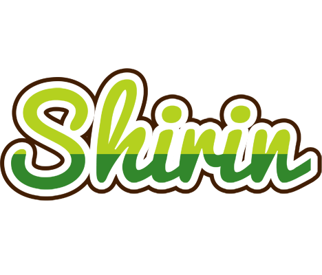Shirin golfing logo