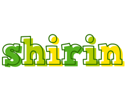 Shirin juice logo