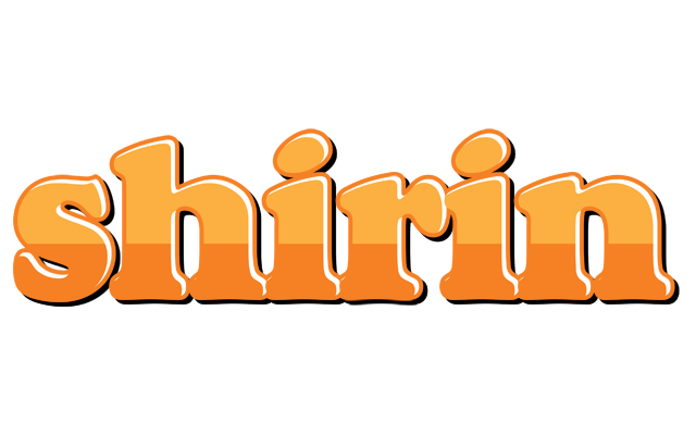 Shirin orange logo