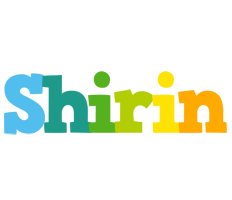 Shirin rainbows logo