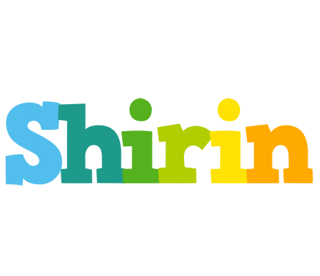 Shirin rainbows logo