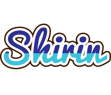 Shirin raining logo