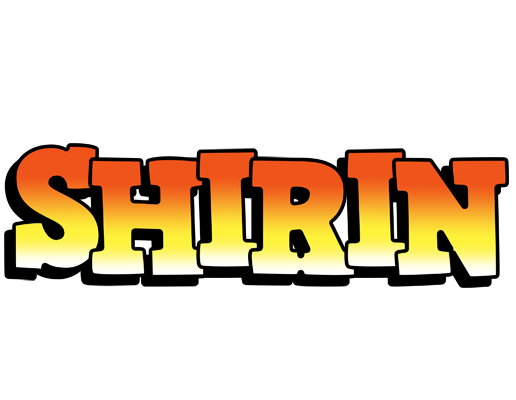 Shirin sunset logo