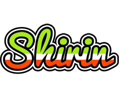 Shirin superfun logo