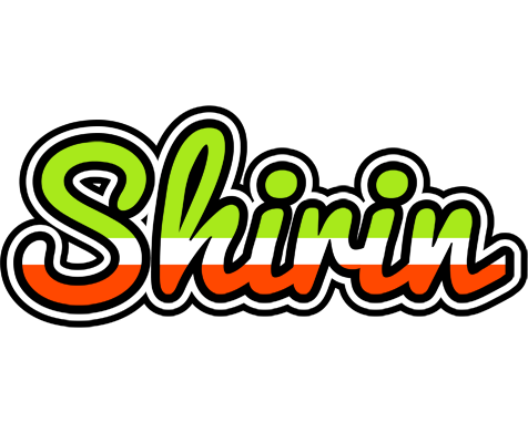 Shirin superfun logo