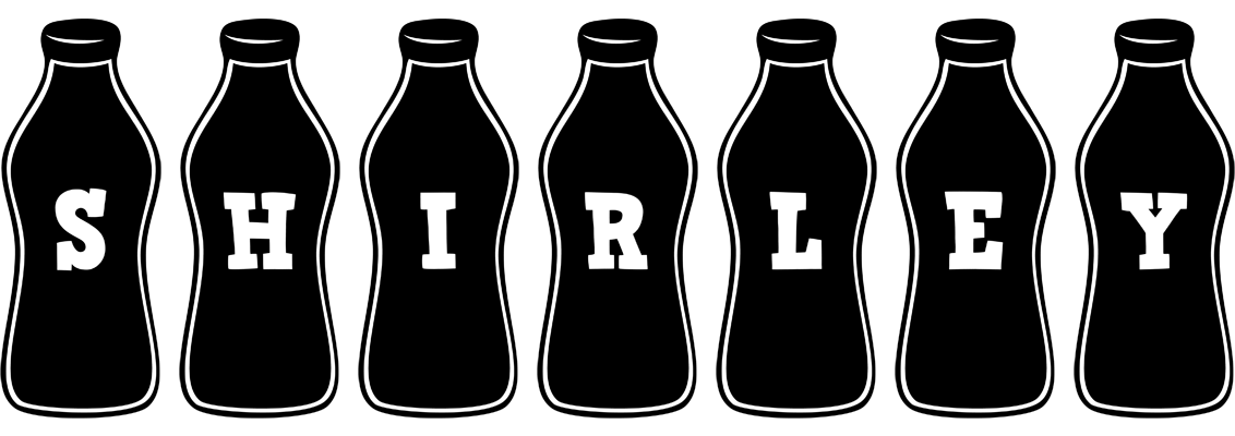Shirley bottle logo