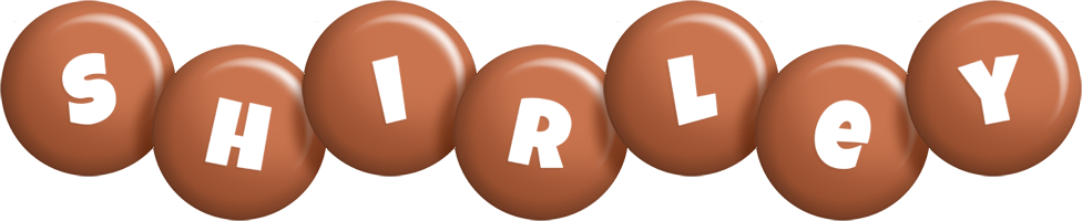Shirley candy-brown logo